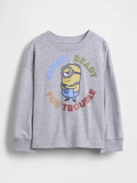 Baby & Kleinkind-T-Shirt mit Minion-Motiv