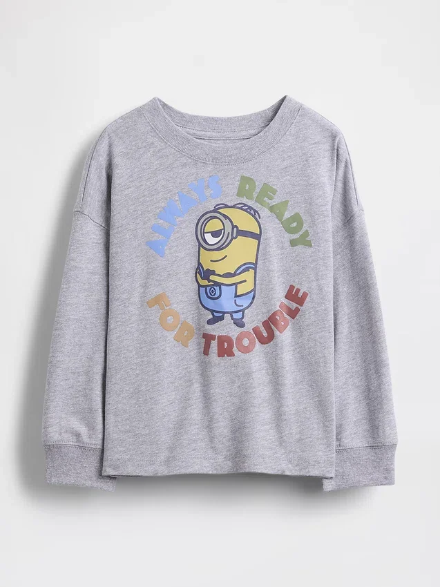 Baby & Kleinkind-T-Shirt mit Minion-Motiv