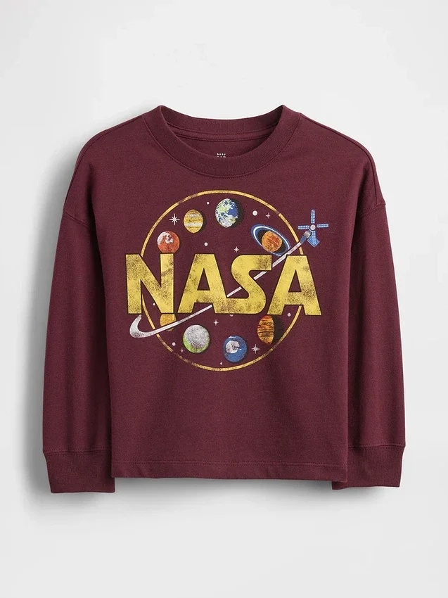 Baby & Kleinkind-T-Shirt mit NASA-Motiv