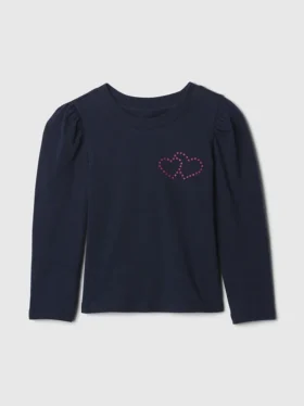 Baby & Kleinkind-T-Shirt mit Puffärmeln zum Kombinieren