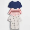 Baby & Kleinkind-T-Shirt mit Tasche zum Kombinieren (3er-Pack)