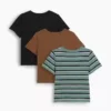 Baby & Kleinkind-T-Shirt mit Tasche zum Kombinieren (3er-Pack)