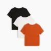 Baby & Kleinkind-T-Shirt mit Tasche zum Kombinieren (3er-Pack)