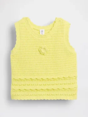 Baby & Kleinkind-Tanktop aus Häkelstoff