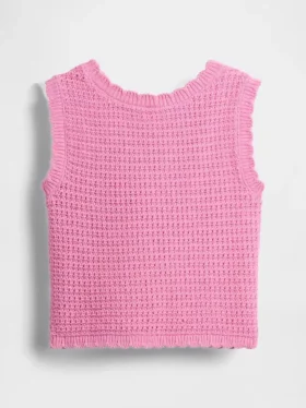 Baby & Kleinkind-Tanktop aus Häkelstoff