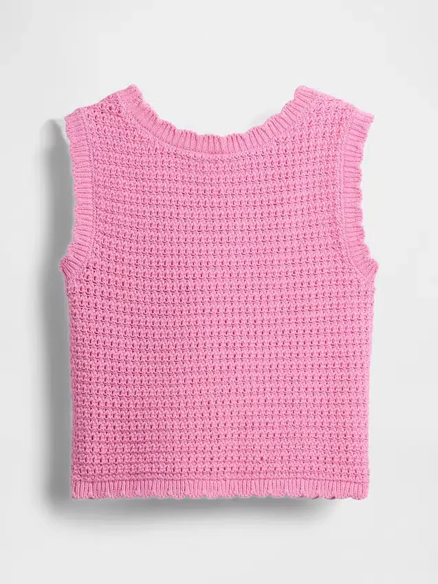 Baby & Kleinkind-Tanktop aus Häkelstoff