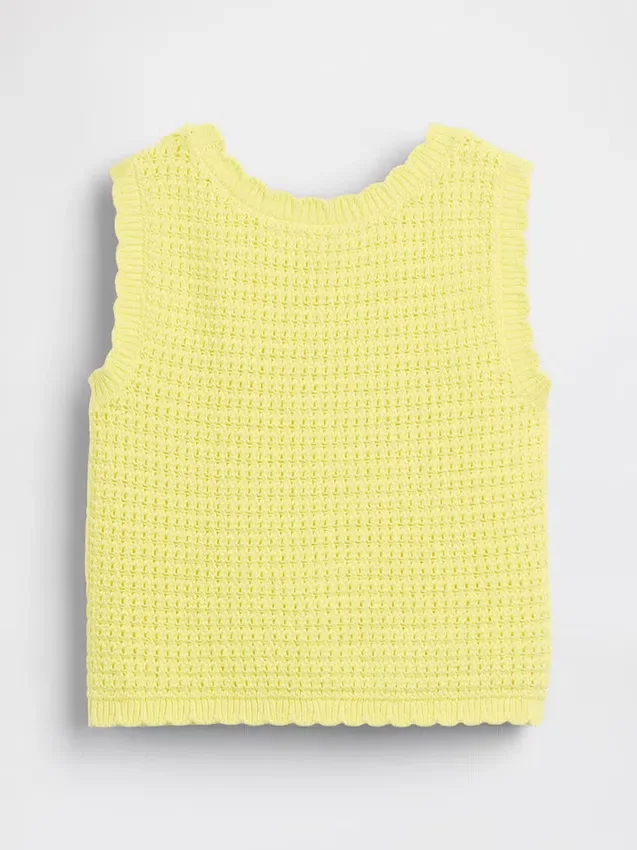 Baby & Kleinkind-Tanktop aus Häkelstoff