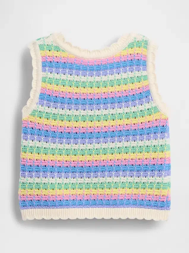 Baby & Kleinkind-Tanktop aus Häkelstoff
