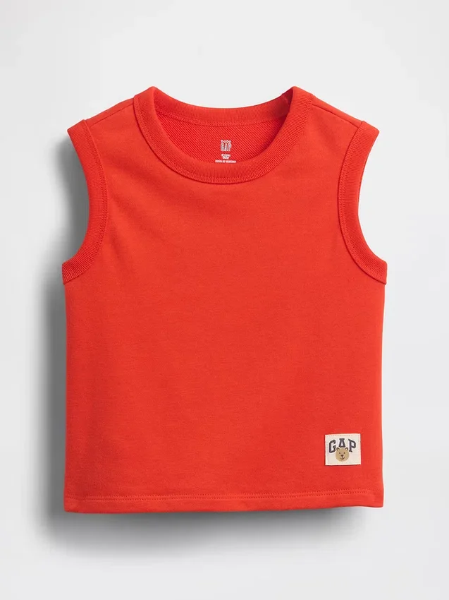 Baby & Kleinkind-Tanktop aus Vintagesoft-Frottee