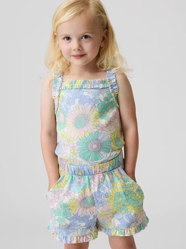 Baby & Kleinkind-Tanktop mit Rüschen und Schürzchen