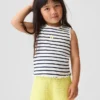 Baby & Kleinkind-Tanktop mit Streifenmuster und Rippbündchen