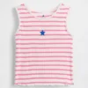 Baby & Kleinkind-Tanktop mit Streifenmuster und Rippbündchen