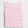 Baby & Kleinkind-Tanktop mit Streifenmuster und Rippbündchen