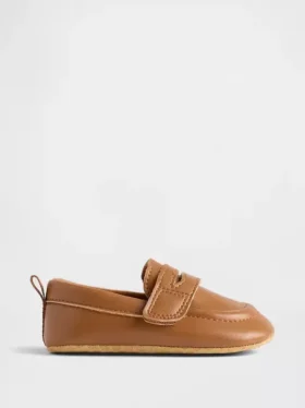 Baby-Loafer aus veganem Leder