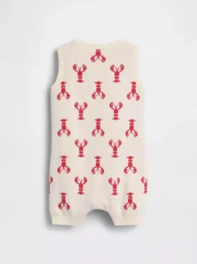 Baby-Lobster-Pullover „Shorty“ – Einteiler