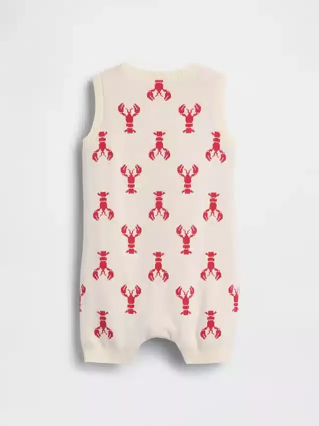 Baby-Lobster-Pullover „Shorty“ – Einteiler