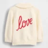 Baby Love-Schal-Strickjacke