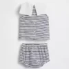 Baby-Outfit-Set aus Bio-Baumwolle im Matrosen-Stil