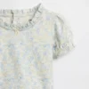 Baby-Outfit-Set aus Bio-Baumwolle mit Blumenmuster