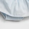 Baby-Outfit-Set aus Denim mit Schleife