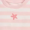 Baby-Outfit-Set aus gestreiftem Frottee