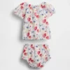 Baby-Outfit-Set mit Blumenmuster