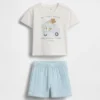 Baby-Outfit-Set mit Brannan-Bär-Motiv