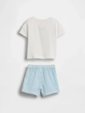 Baby-Outfit-Set mit Brannan-Bär-Motiv