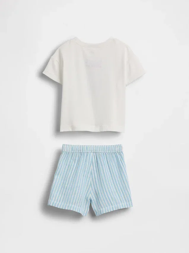 Baby-Outfit-Set mit Brannan-Bär-Motiv