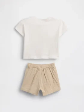 Baby-Outfit-Set mit Brannan-Bär-Motiv