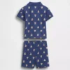 Baby-Outfit-Set mit Brannan-Bär-Piqué-Poloshirt