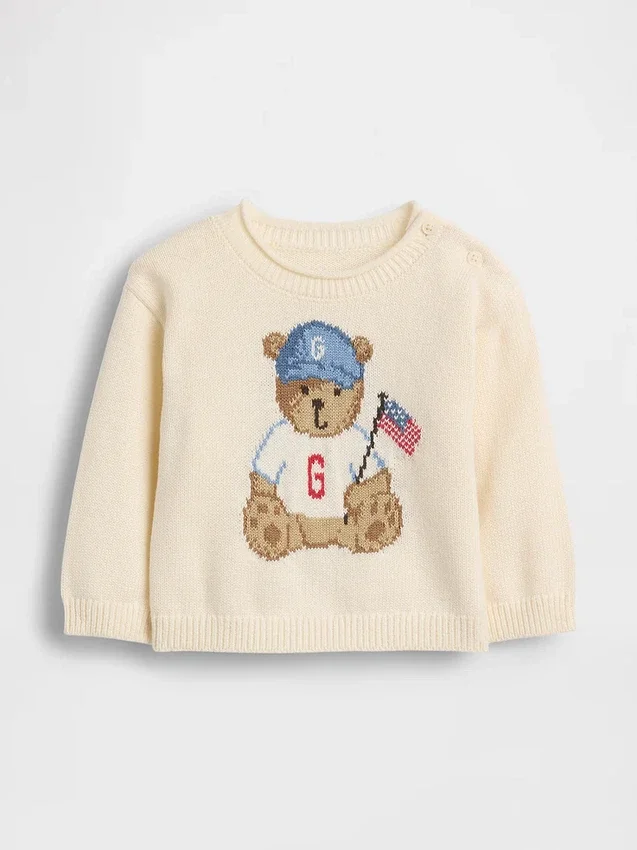 Baby-Pullover „Brannan Bear Americana“