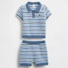 Baby-Pullover-Poloshirt-Set