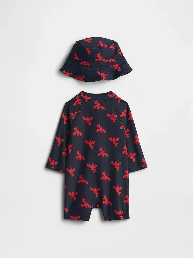 Baby-Rashguard-Badeset
