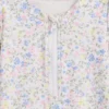 Baby-Rashguard-Badeset mit Blumenmuster
