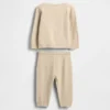 Baby-Set aus CashSoft mit Brannan-Bär-Motiv als Pullover