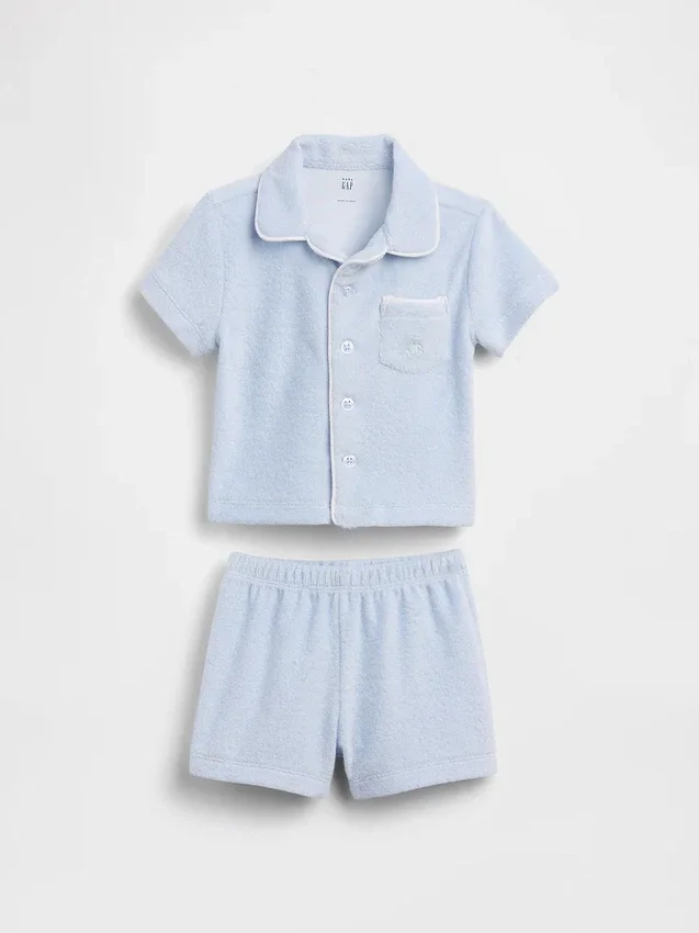 Baby-Set aus Frottee