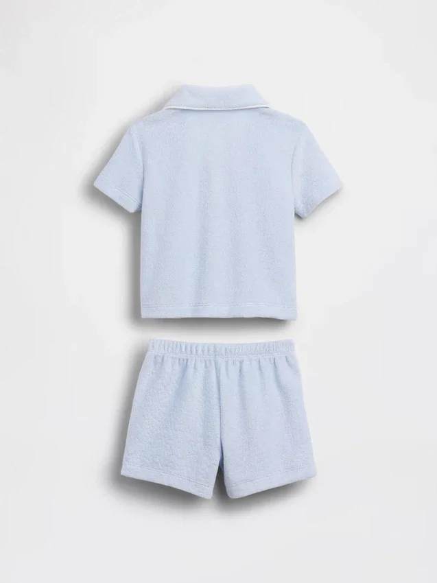 Baby-Set aus Frottee