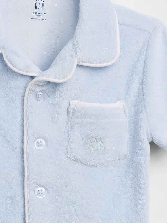 Baby-Set aus Frottee