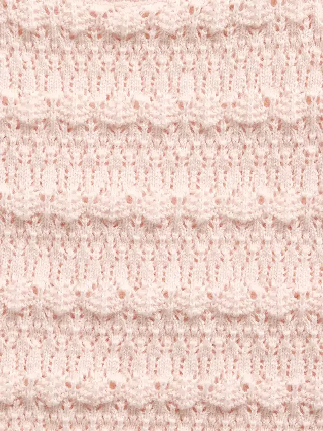 Baby-Set aus gehäkeltem Tanktop und Shorts