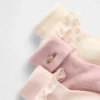 Baby-Socken zum Umschlagen (3er-Pack)