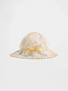 Baby-Sonnenhut mit Blumenmuster