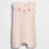 Baby-Strawberry-Pullover-Shorty-Einteiler