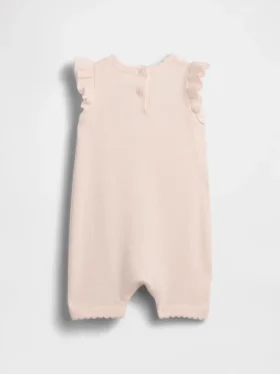 Baby-Strawberry-Pullover-Shorty-Einteiler