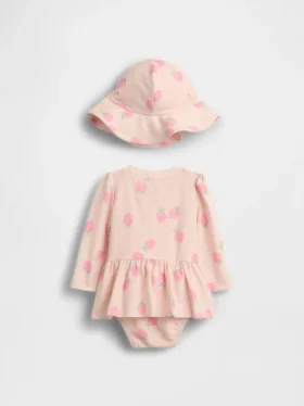 Baby-Strawberry-Rashguard-Badeset