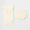 Baby-Supima®-Bär-Bodys-Set