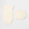 Baby-Supima®-Bär-Bodys-Set