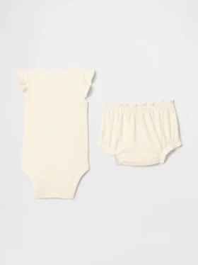 Baby-Supima®-Bär-Bodys-Set