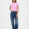 Baby-T-Shirt im Waffelpiqué-Look