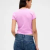 Baby-T-Shirt im Waffelpiqué-Look